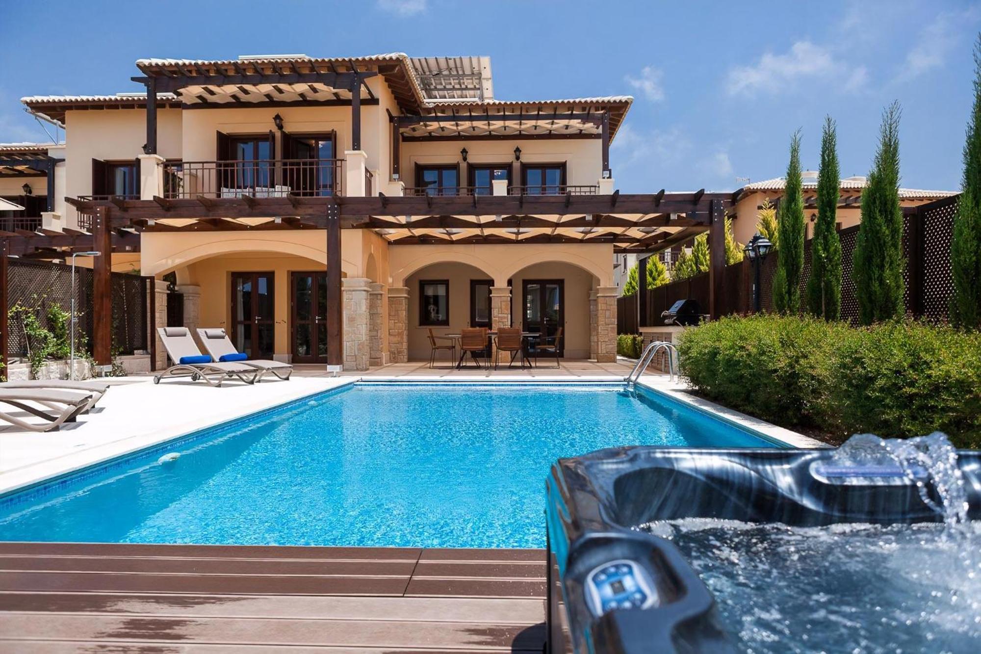 Aphrodite Hills Elite Elite Junior Aj06 Private Pool Hot Tub 2 Bedrooms Papho